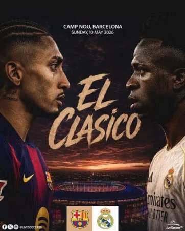 BARCELONA VS REAL MADRID LIVE - jonli efir onlayn ko'rish
